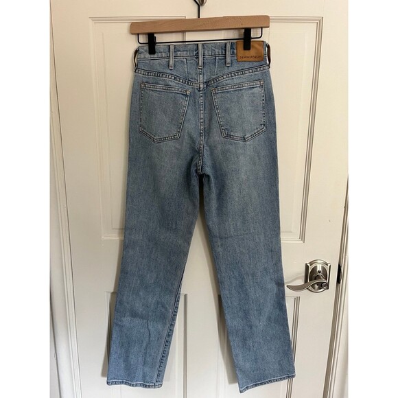 Aritzia Denim Forum The Cowgirl High Rise Boot Jeans 30L Size 25 - Picture 6 of 11